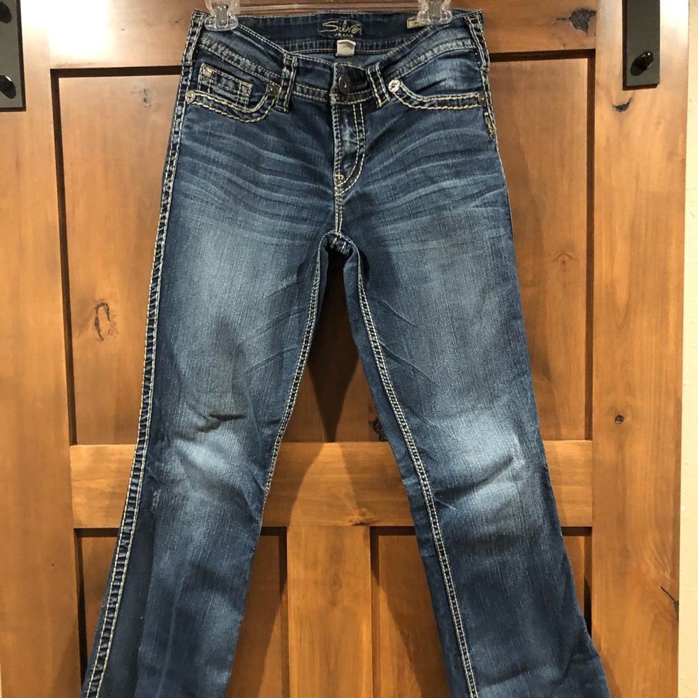 Silver Womens Jeans